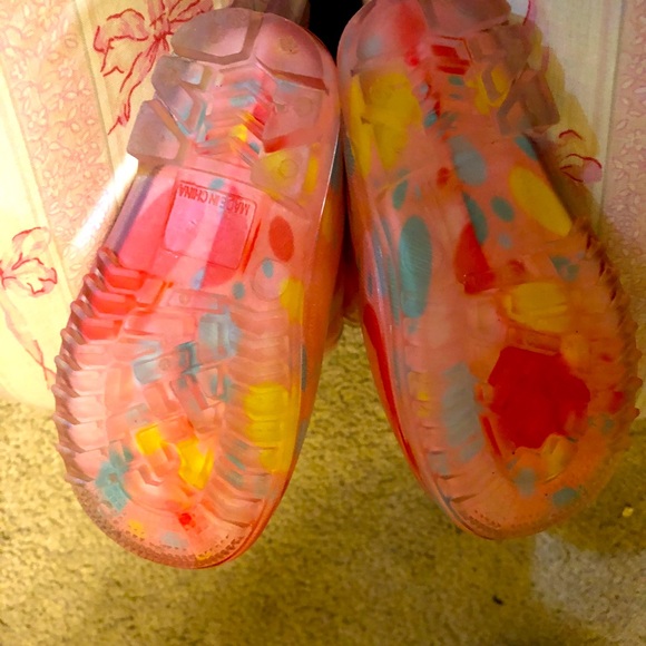 Toddler girl rain boots multicolored - Picture 2 of 5